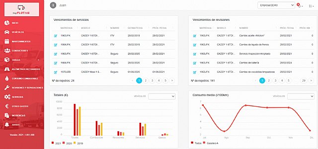 TreyFLOTAS, una nueva APP para gestionar el mantenimiento de vehículos y localizar a los empleados - 1, Foto 1