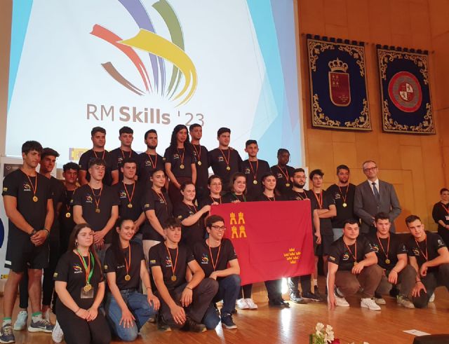 Los ganadores de la competición de FP 'Región de Murcia Skills' reciben sus premios - 1, Foto 1