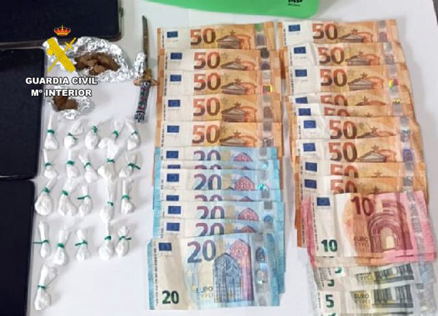 La Guardia Civil sorprende en un control en Fuente Álamo a un traficante de drogas - 1, Foto 1