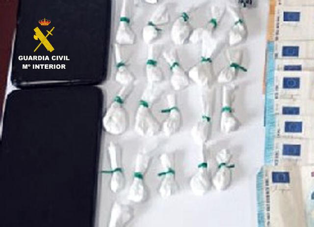 La Guardia Civil sorprende en un control en Fuente Álamo a un traficante de drogas - 2, Foto 2