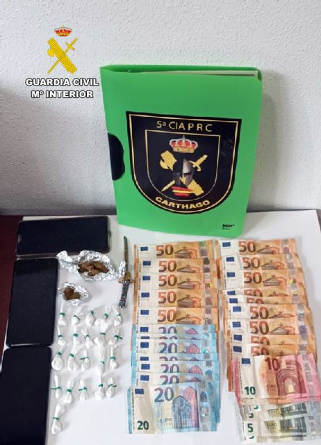 La Guardia Civil sorprende en un control en Fuente Álamo a un traficante de drogas - 3, Foto 3