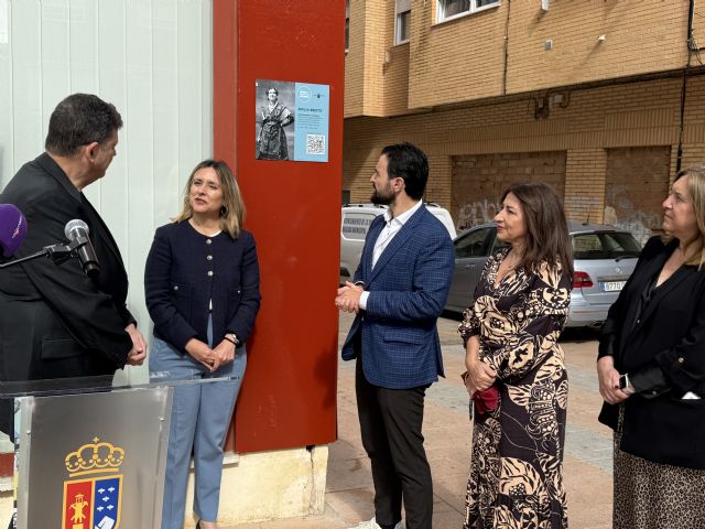 La unión rinde homenaje a la cantaora emilia benito con una placa en su honor - 4, Foto 4