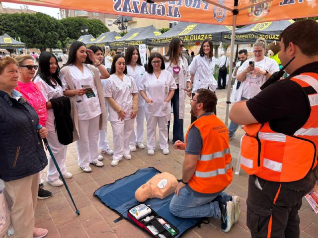 Alguazas celebra con �xito su I Feria de la Salud