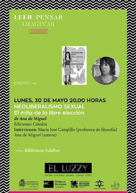 La filósofa Ana de Miguel presentará su libro sobre neoliberalismo sexual en El Luzzy - 1, Foto 1