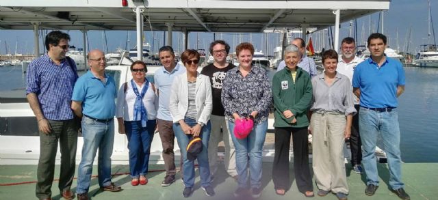 Diputados regionales comprueban con Anse y WWF el estado del Mar Menor - 2, Foto 2