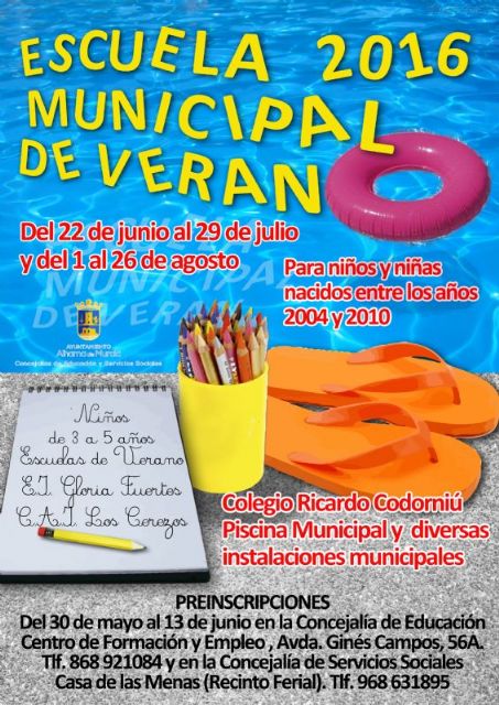 Escuela de Verano Municipal 2016, Foto 1