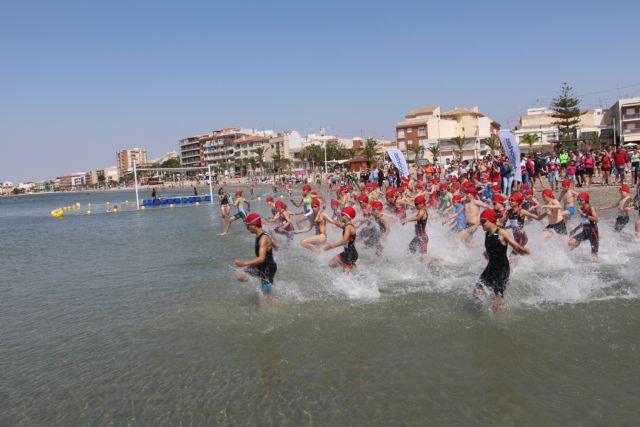 Más de 300 niños participan en la final de triatlón del programa Deporte en Edad Escolar - 1, Foto 1