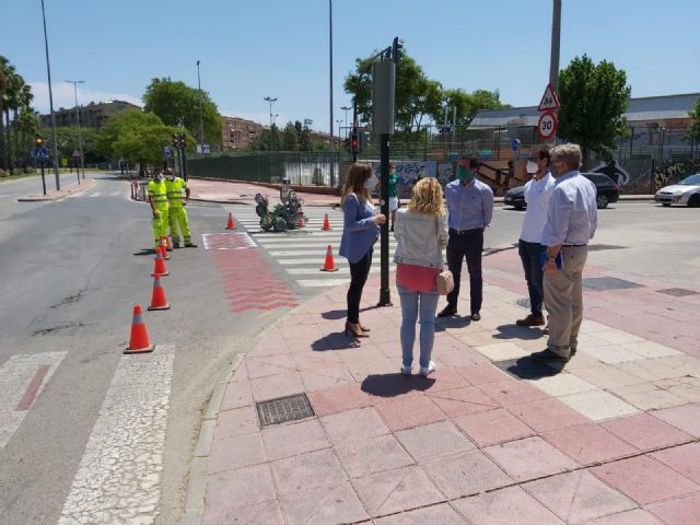 El repintado de más de 2.500 metros de carriles bici garantizará la seguridad de sus usuarios - 1, Foto 1