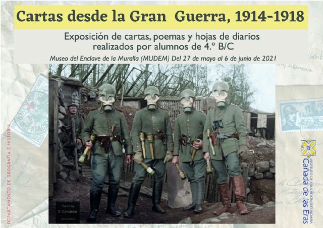 Alumnado del IES Cañada de las Eras de Molina de Segura revive los horrores de la I Guerra Mundial - 1, Foto 1