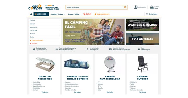 Just4Camper: Nuevo actor en el mercado español de autocaravanas y camping - 1, Foto 1