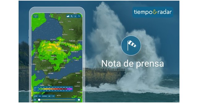 La aplicación Tiempo & Radar incorpora una nueva capa interactiva a su exclusivo radar meteorológico - 1, Foto 1