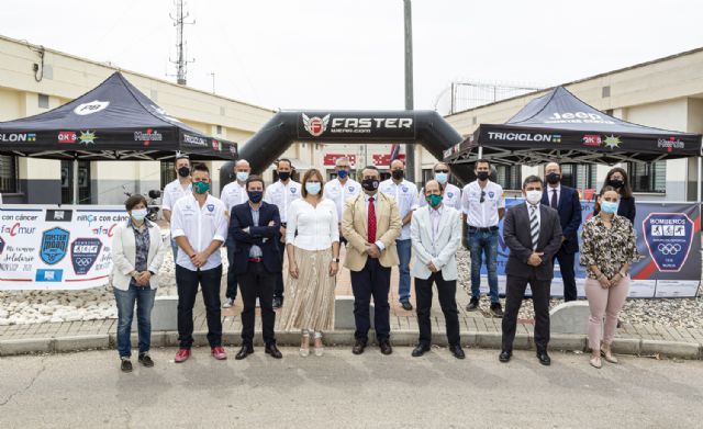 Sabel Franco asiste a la presentación del reto Mi camino solidario Non Stop en beneficio de Afacmur - 2, Foto 2