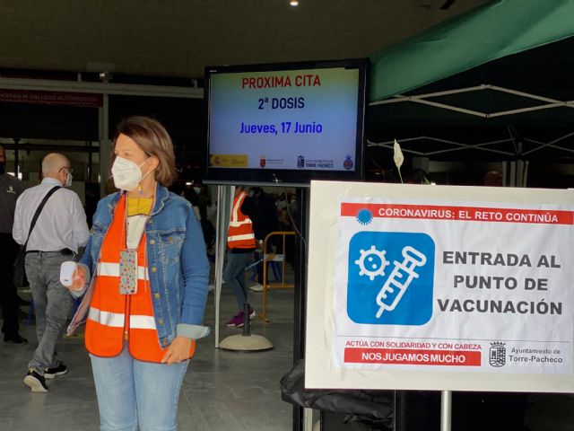 4.495 personas de 50 a 59 años del municipio de Torre Pacheco reciben su primera dosis de Pfizer - 3, Foto 3