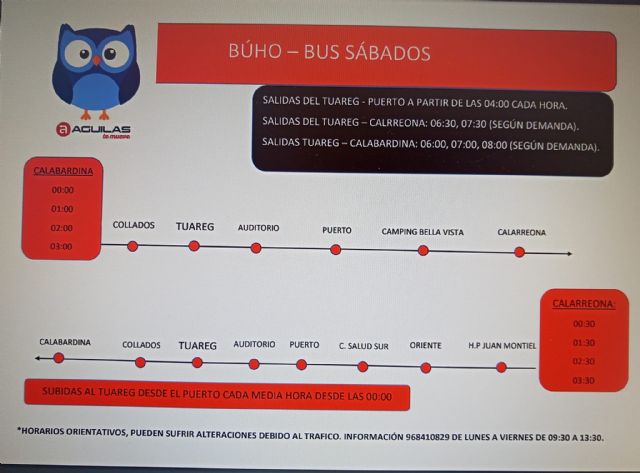 Mañana comienza a dar servicio el búho-bus - 1, Foto 1