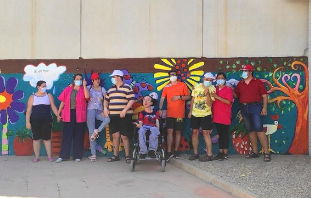 Aidemar y Afemar finalizan murales inclusivos en el Parque de La Aduana - 4, Foto 4