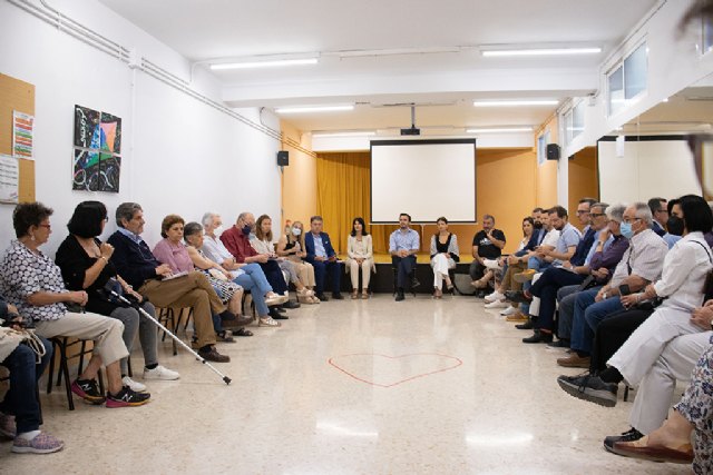 El ministro Alberto Garzón durante su reunión en Granada, Foto 1