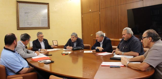 El presidente de la Confederación Hidrográfica del Segura mantiene una reunión de trabajo con COAG - 2, Foto 2