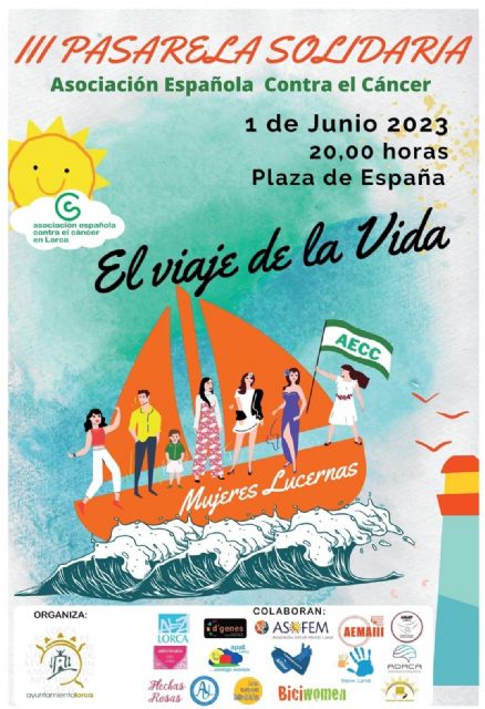 El Ayuntamiento de Lorca colabora en la III Pasarela Solidaria a beneficio de la Asociación Española Contra el Cáncer que se celebrará, el 1 de junio, en la Plaza de España - 1, Foto 1
