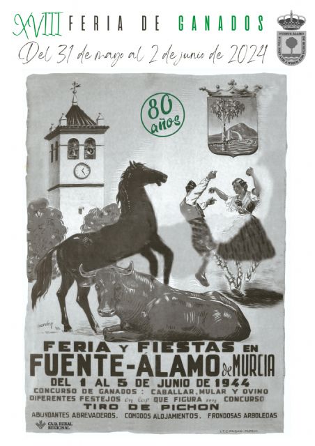 La tradicional Feria de Ganados vuelve un año más a Fuente Álamo - 1, Foto 1