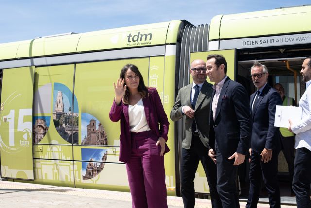 Murcia impulsa la fase definitiva de la ampliación del tranvía al Carmen coincidiendo con el 15 aniversario de la línea - 2, Foto 2