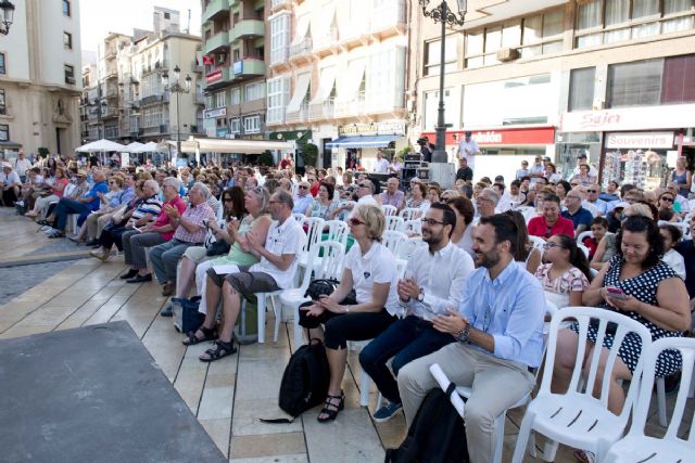 Cartagena y Noruega se unieron por la música con una actuación de bandas en la Plaza del Ayuntamiento - 5, Foto 5