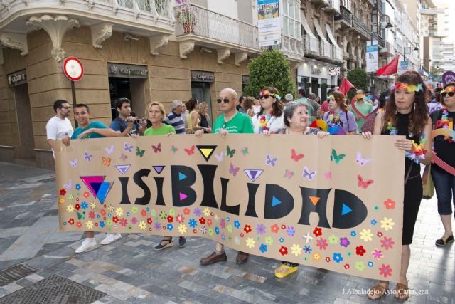 Color, música y baile para reivindicar la visibilidad bisexual en Cartagena - 1, Foto 1