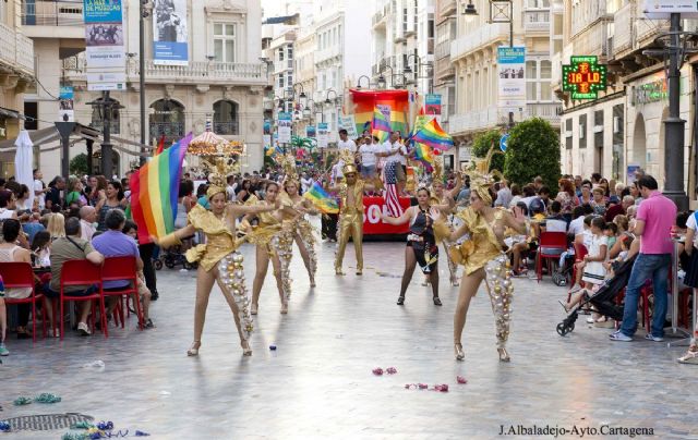Color, música y baile para reivindicar la visibilidad bisexual en Cartagena - 3, Foto 3