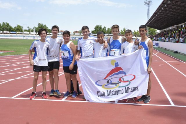 El Club Atletismo Alhama entre los mejores equipos nacionales en el 