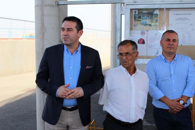 Manuel Ruiz Pérez Manolico ya da nombre a una instalación deportiva, la del campo de fútbol y pista de atletismo en Alcantarilla - 2, Foto 2