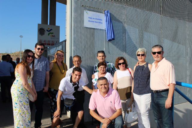 Manuel Ruiz Pérez Manolico ya da nombre a una instalación deportiva, la del campo de fútbol y pista de atletismo en Alcantarilla - 4, Foto 4