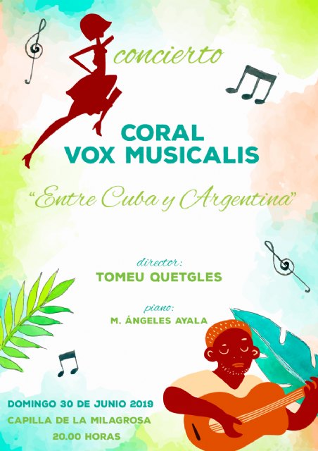 La Coral Vox Musicalis ofrecerá el concierto Entre Cuba y Argentina el próximo domingo en la Capilla de la Milagrosa, Foto 1