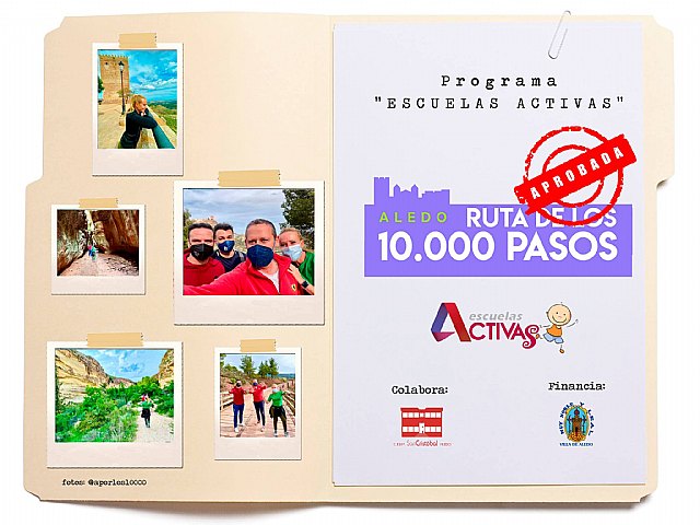 Aprobada la “RUTA DE LOS 10.000 PASOS” de Aledo - 1, Foto 1