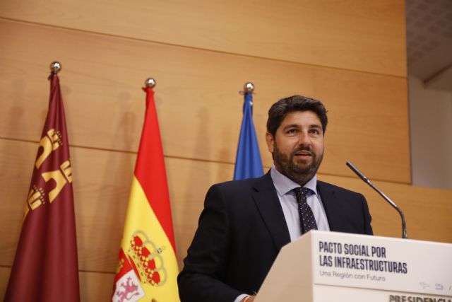López Miras suscribe el mayor pacto social en materia de infraestructuras de España, que será palanca para la recuperación económica - 2, Foto 2