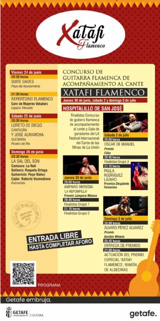 La Unión y Getafe se vuelven a unir a través del festival ´Xatafi Flamenco´ - 1, Foto 1