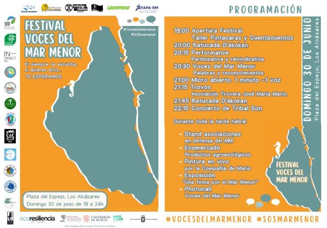Los Alcázares acoge el festival Voces del Mar Menor para celebrar y proteger su ecosistema - 1, Foto 1