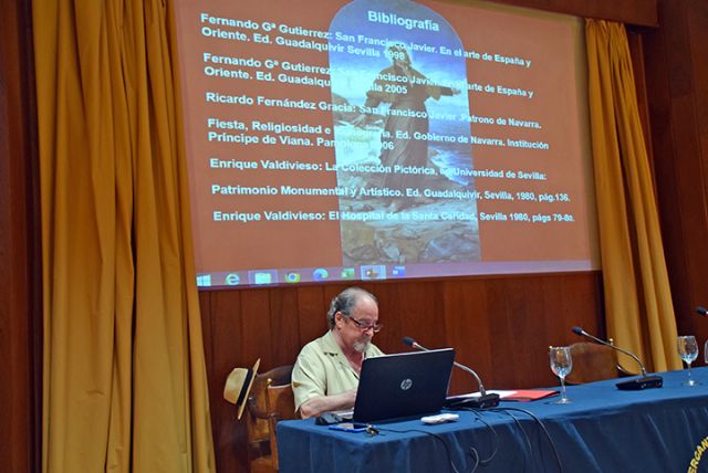 El arte de la pintura. Sevilla . José Miguel Valderrama Esparza celebró una conferencia sobre“San Francisco Javier patrón de Navarra y de las Misiones y su iconografía en Sevilla y Andalucía” - 3, Foto 3