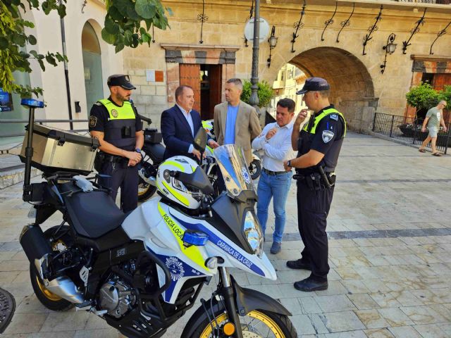 La Policía Local de Caravaca incorpora tres motos, un dron con sistema de visión térmica para mejorar la capacidad operativa del cuerpo - 1, Foto 1