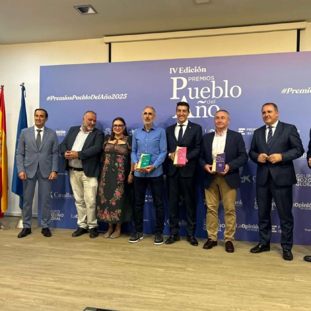 Bullas, reconocida como Pueblo Sostenible del Año en los IV Premios Pueblo del Año - 2, Foto 2