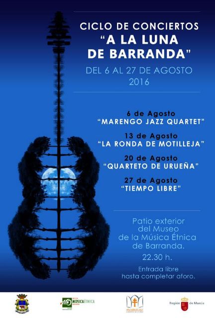 El ciclo 'A la luna de Barranda' lleva conciertos gratuitos al Museo de la Música los sábados de agosto - 3, Foto 3