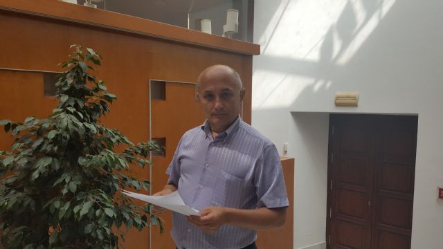 Antonio Meca, Concejal-portavoz de C´s Lorca  preocupado por el asalto en la vivienda del fiscal  anticorrupción del caso ¨Aguas de Lorca¨ S.A - 1, Foto 1
