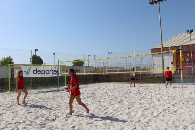 Entra en funcionamiento una nueva pista de vóley playa en San Pedro del Pinatar - 1, Foto 1