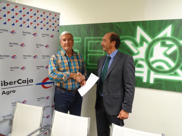 Fecoam e Ibercaja firman un convenio de colaboración para fomentar el cooperativismo agrario - 3, Foto 3