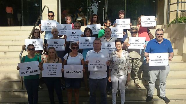 El PSOE exige a Educación que desista de cerrar un aula de tres años en el Colegio Público Nuestra Señora del Carmen de Alguazas - 1, Foto 1