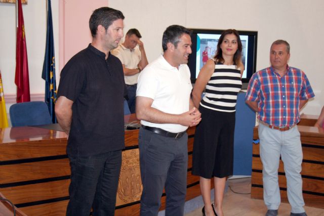El alcalde recibe en el Ayuntamiento a los últimos campeones del Nutribán Sociedad Atlética Alcantarilla - 3, Foto 3