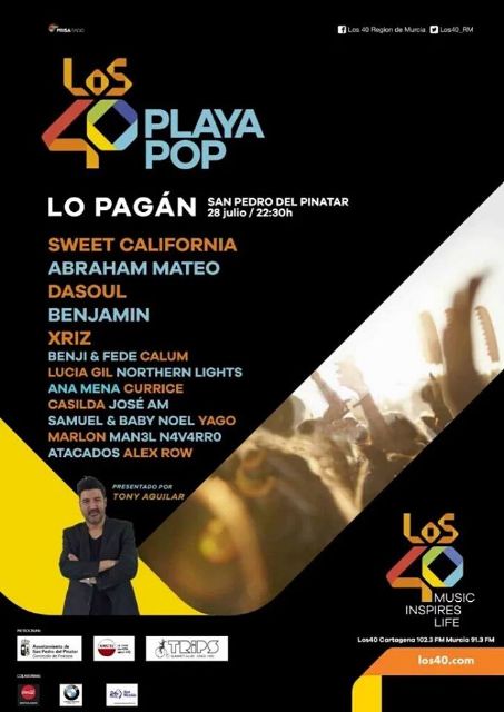 Playa 40 Pop vuelve mañana a San Pedro del Pinatar con 20 artistas - 2, Foto 2
