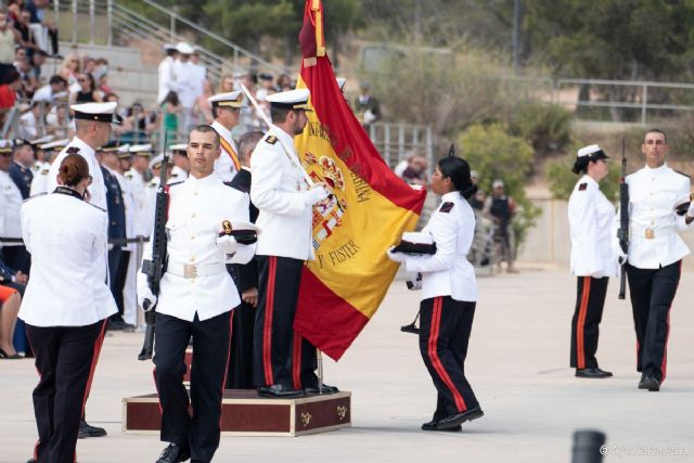 Cerca de 200 Infantes de Marina han participado en el solemne acto de Jura de Bandera - 1, Foto 1