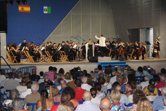 La Joven Orquesta del Noroeste de la Región de Murcia ofrecío un concierto en Lo Pagán - 1, Foto 1