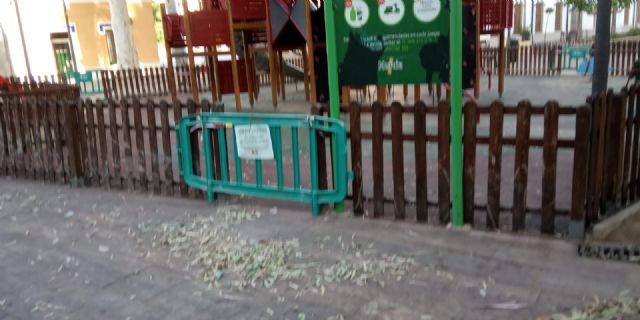 Cerrado al público el jardín de Floridablanca debido a la alerta por altas temperaturas - 3, Foto 3