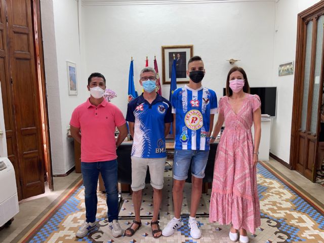 Recepción oficial al deportista Diego Segado Gómez, del C. B Águilas - 1, Foto 1