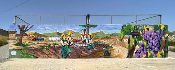 El Ayuntamiento de Lorca finaliza el proyecto ´Murales en las Pedanías Norte de Lorca´ - 4, Foto 4